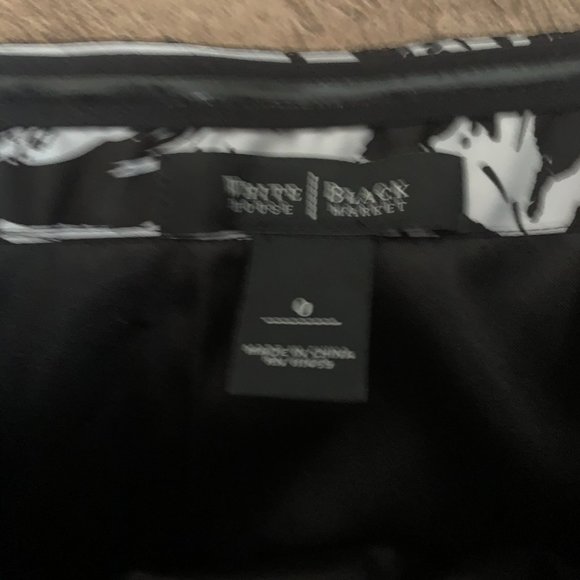 White House Black Market Strapless Dress‎ Floral Bl - Picture 2 of 7